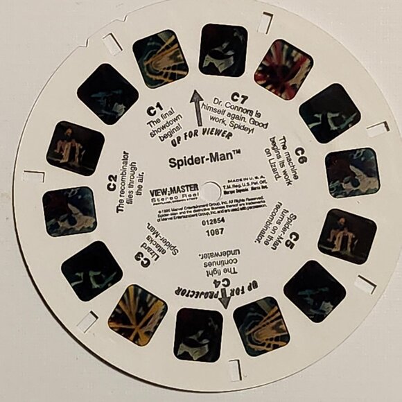 RETRO SPIDER MAN View Master Reels Lot of 3 1995 - Picture 2 of 5